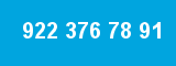 922 376 78 91 922 376 78 91